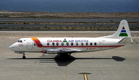 Photo of Gambia Air Shuttle Viscount G-BAPF