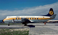 SAN - Servicios Aereos Nacionales Viscount c/n 185 HC-BCL.