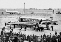 BEA Viscount c/n 22 G-AMOI at Heathrow, England.