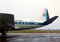 Entered service in British Midland Airways (BMA) livery with an Invicta logo on the tail.