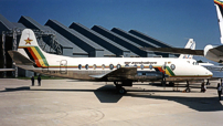 Air Zimbabwe Viscount c/n 446 Z-WGC.