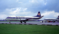 Photo of British Airways (BA) Viscount G-AOHJ