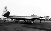Photo of United Air Lines Viscount N7407 c/n 105