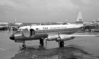 Painted in the Trans-Australia Airlines (TAA) 'White Tail' livery.