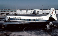 Photo of United Air Lines Viscount N7411