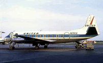 Photo of United Air Lines Viscount N7412