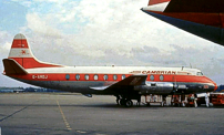 Photo of Cambrian Airways Viscount G-AMOJ