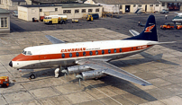 Painted in the Cambrian Airways 'Blue Tail' livery.