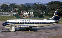 Photo of British Overseas Airways Corporation (BOAC) Viscount G-AMON