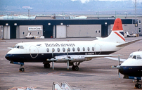 Painted in full British Airways (BA) livery with small ‘Scottish Princess’ titles on the lower forward fuselage.