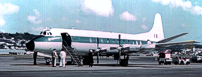 RAAF Viscount c/n 435 A6-435 in New Zealand.
