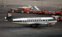 Painted in the BEA ‘Scottish Airways‘ livery.