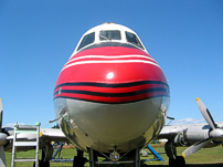 The 'smile' was put back onto the aircraft.