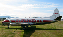 Photo of the British Columbia Aviation Museum Viscount CF-THG