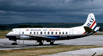 Photo of British Air Ferries (BAF) Viscount G-AOYR