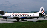 Painted in the British Air Ferries (BAF) 'Final' livery.