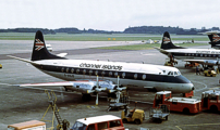 The 'BEA' titling has been removed and small 'British Airways' titles have been applied to the lower forward fuselage.