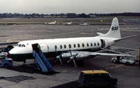Photo of British Air Ferries (BAF) Viscount G-AOHM