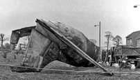 Crashed at Wythenshawe, a southern district of Manchester on approach to Ringway Airport, Manchester, England.