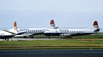 Stored at Rhoose Airport, Cardiff, Wales.