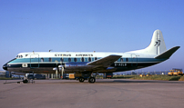 Photo of Cyprus Airways Ltd Viscount G-AZLS