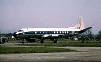 RRE - Royal Radar & Signals Establishment Viscount c/n 438 XT575