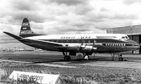 Painted in the Ansett-ANA 'Two Striped Fin' livery.