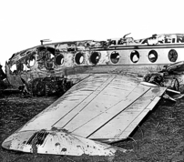 Crashed at Amarillo Municipal Airport, Texas, USA.