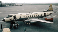 Painted in Channel Airways 'Scottish Flyer' livery.