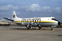 Inter City Airlines V.708 series Viscount G-ARIR