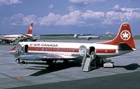 Photo of Air Canada Viscount CF-TIE