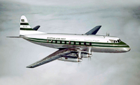 Misrair Viscount c/n 85 SU-AIC.