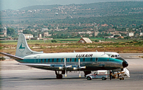 Luxair Viscount LX-LGC