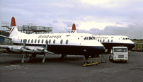 Stored at Rhoose Airport, Cardiff, Wales.