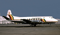 Photo of Air Zimbabwe Viscount Z-YTE