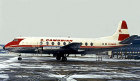 Painted in the Cambrian Airways 'White Cabin' livery.