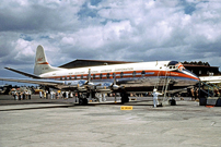 The first New Zealand National Airways Corporation (NAC) Viscount to arrive in New Zealand.