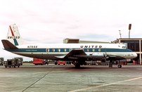 Photo of United Air Lines Viscount N7444