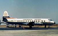 Photo of Continental Airlines Viscount N242V