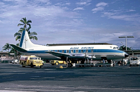 Painted in the Aloha Airlines 'Blue and white' livery.