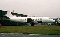 Noted stored at East Midlands Airport, Leicestershire, England in an all white livery.
