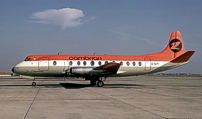 Painted in the Cambrian Airways 'Orange' livery.
