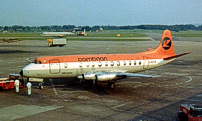 Photo of Cambrian Airways Viscount G-AOYS