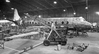 On the production line at Weybridge, Surrey, England.