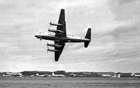 Exhibited at the SBAC air show at Farnborough Airfield, Hampshire, England that included flying demonstrations by GR 'Jock' Bryce.