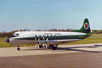 Guernsey Airlines Viscount G-BFYZ