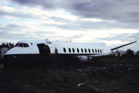 Photo of Cardiff Airport Fire Service Viscount G-AOJE