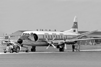 Noted in a later Central African Airways (CAA) livery.