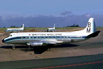 Photo of British Midland Airways (BMA) Viscount G-AVJB