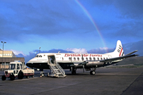 Photo of British Air Ferries (BAF) Viscount G-AOHM c/n 162